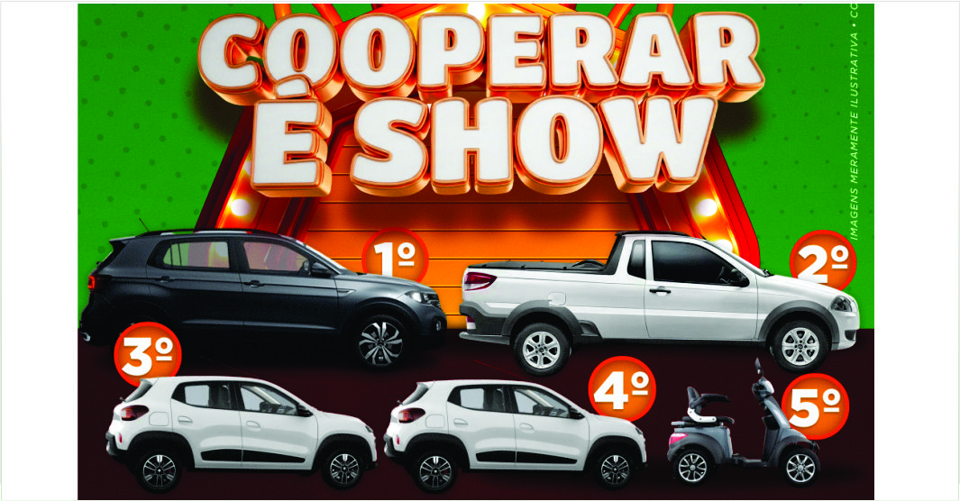 Sulcredi lança a Campanha de Prêmios “Cooperar é Show” 2026