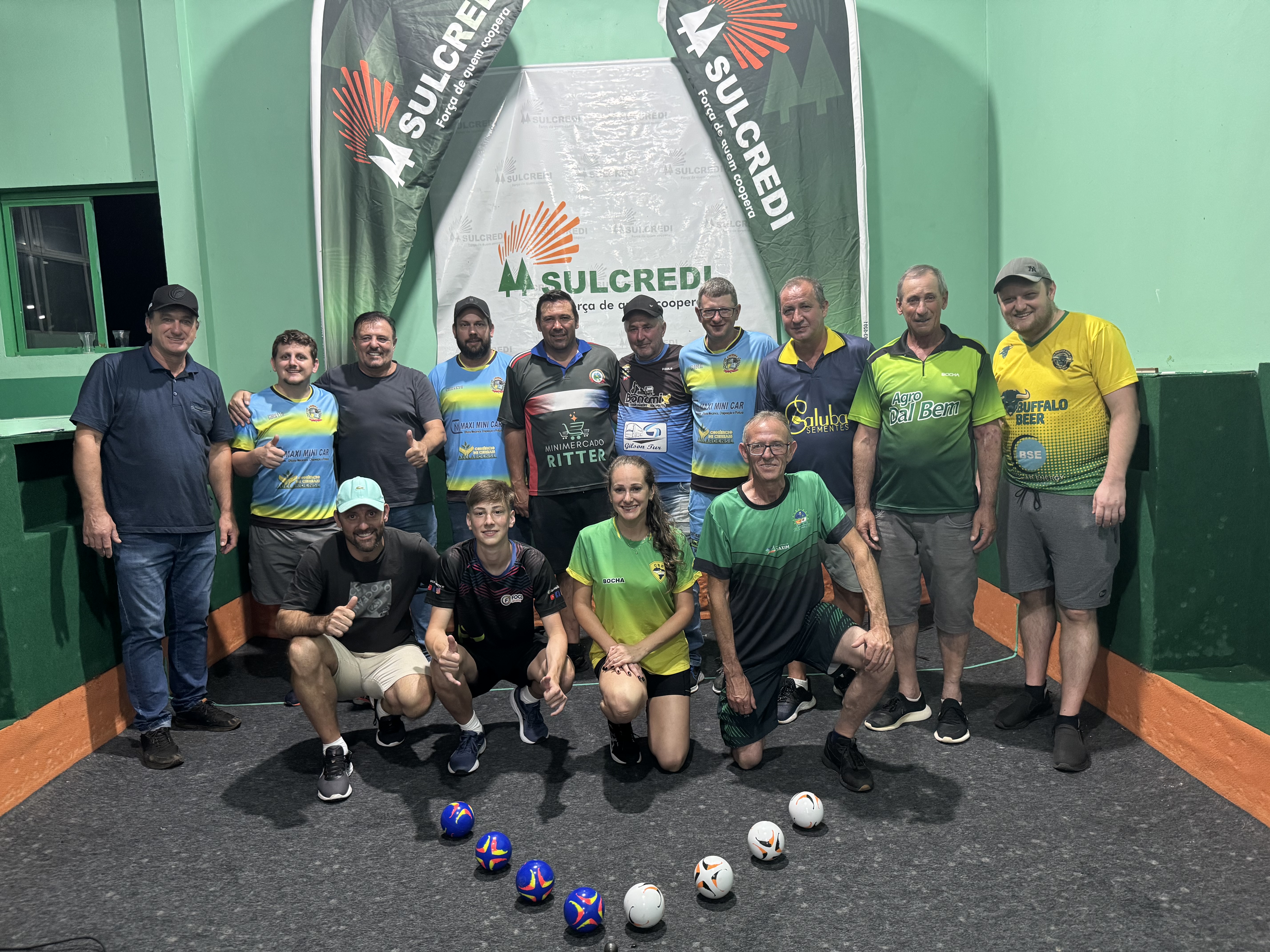 Final do Campeonato de Bocha da Sulcredi